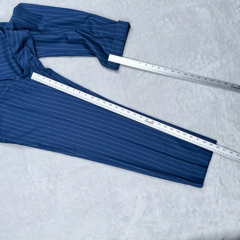 Brioni Colosse 3-Piece Suit Mens 40R Blue 100% Wool Pinstripe Blazer Vest Pants
